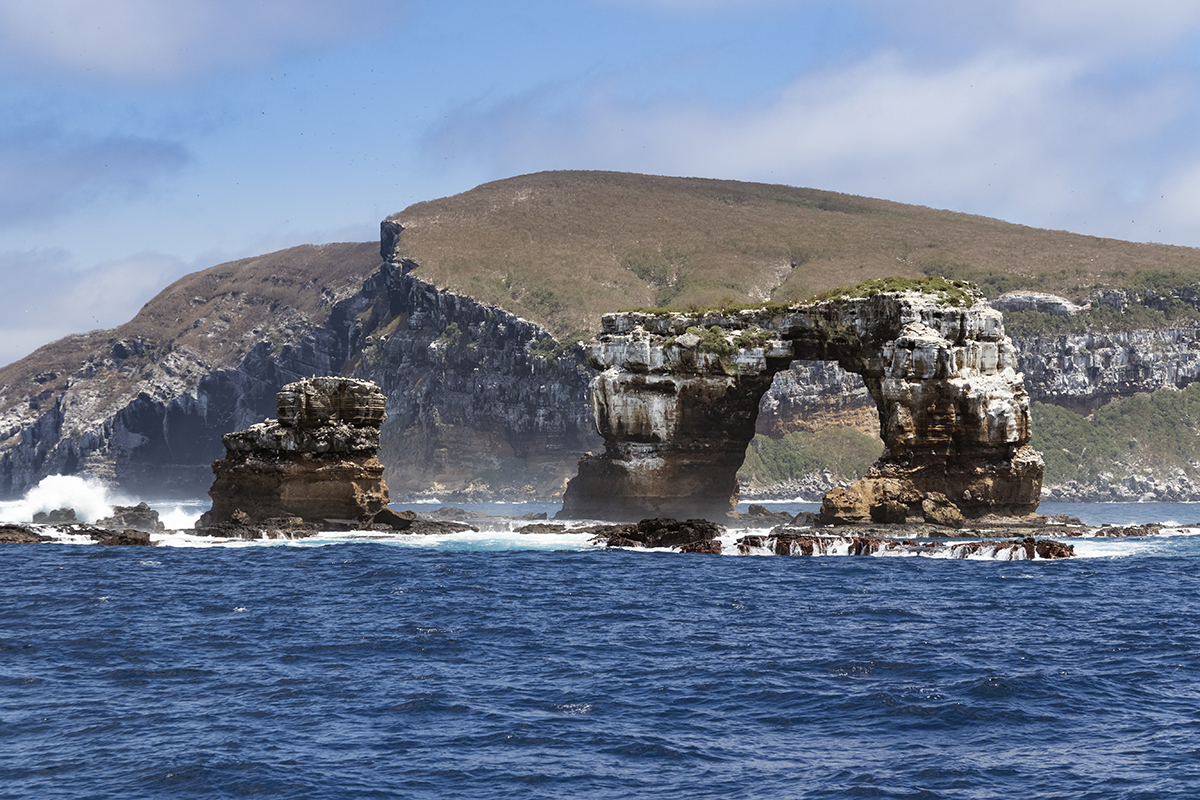 The Arch at Darwin Island, Galapagos.