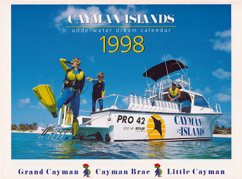 Cayman Islands Tourism calendar for 1998