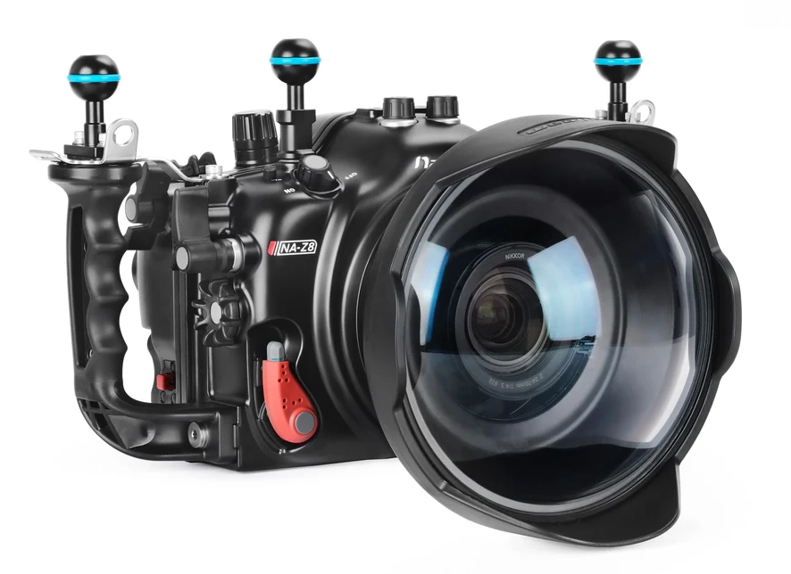 Nauticam NA-Z8 underwater Camera Housing for Nikon Z8 Camera.