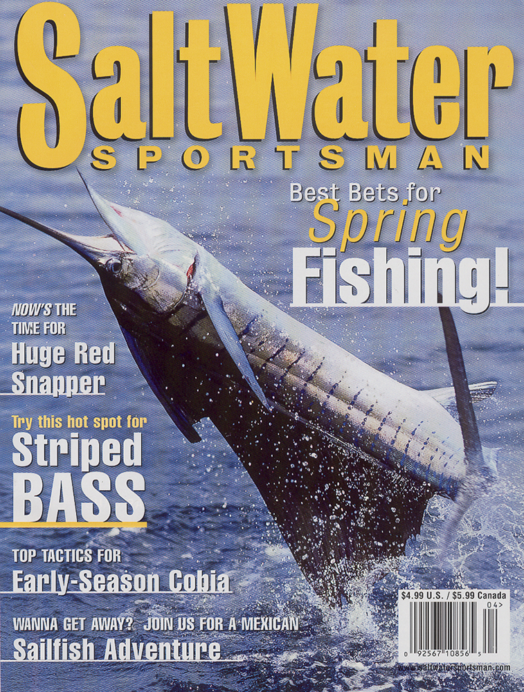 SaltWater Sportsman magazine, April 2003