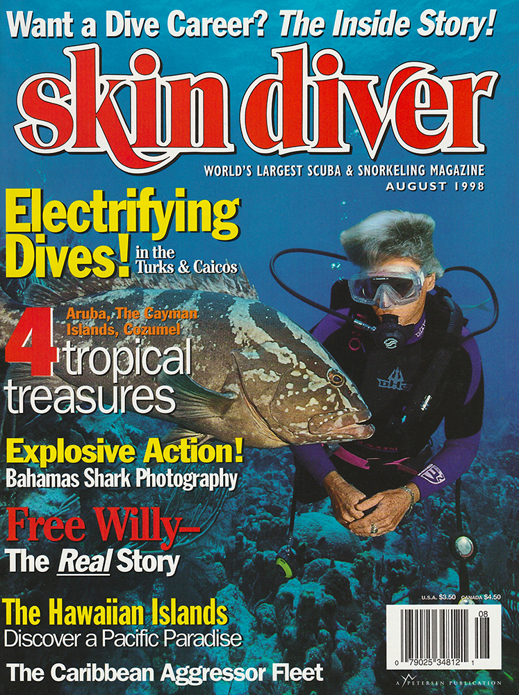 Skin Diver magazine, Aug 1998