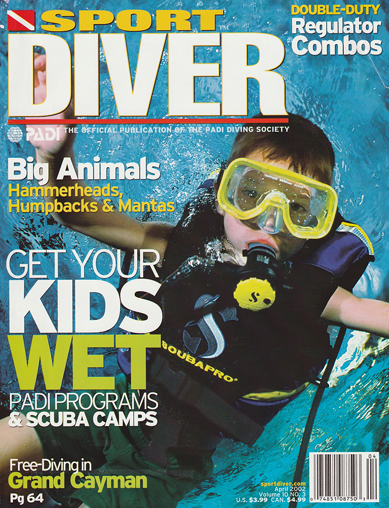 Sport Diver Magazine, April 2002