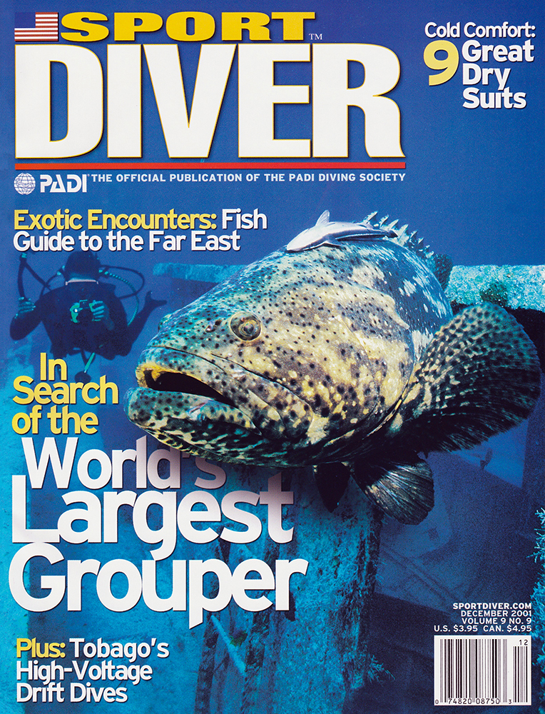 Sport Diver magazine, Dec 2001