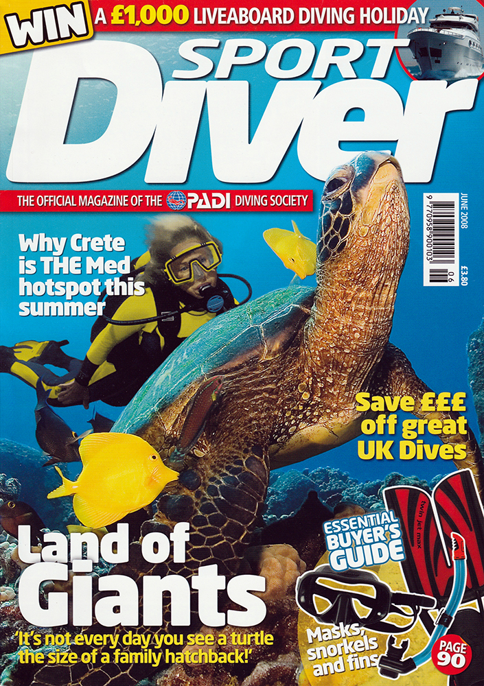 Sport Diver magazine, UK June 2008